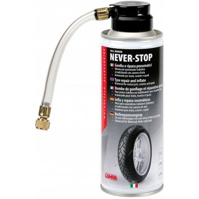 NEVER STOP Sprej na opravu pneu 200ml | Zboží Auto