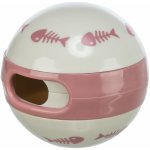 Trixie Míč pro kočku na pamlsky s kostrami rybiček 6 cm – Zboží Dáma