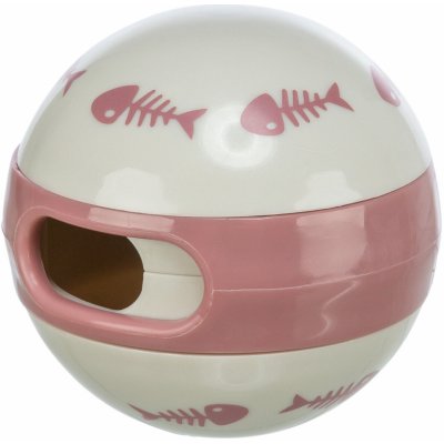 Trixie Míč pro kočku na pamlsky s kostrami rybiček 6 cm – Zboží Dáma