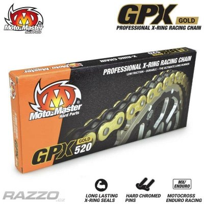 Moto Master Řetěz GPX 520G 120 – Zboží Mobilmania