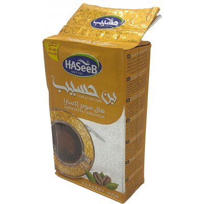 HASeeB Káva mletá super extra kardamom 0,5 kg – Sleviste.cz