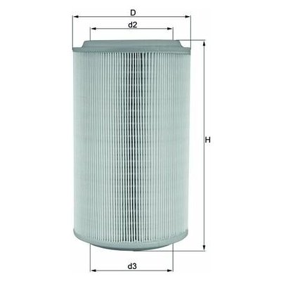 MAHLE ORIGINAL Vzduchový filtr LX913 – Hledejceny.cz