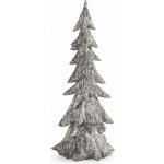 EUROFIRANY DEKORAČNÍ FIGURKA PINE 18X44 CM STŘÍBRNÁ – Hledejceny.cz