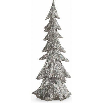 EUROFIRANY DEKORAČNÍ FIGURKA PINE 18X44 CM STŘÍBRNÁ – Hledejceny.cz