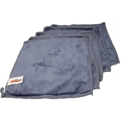 SEFIS Moto Mikrovláknová čisticí utěrka GMS450 40 x 40 cm šedá 5 ks | Zboží Auto