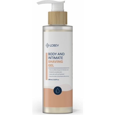 LOBEY® Classic Gel na holení pro tělo a intimní partie 200 ml – Zboží Dáma