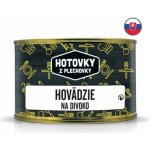 Hotovky z plechovky Hovězí na divoko 400 g – Zboží Dáma