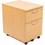 Manutan Expert 60 x 42 x 59 cm 2 zásuvky buk – Hledejceny.cz