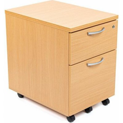 Manutan Expert 60 x 42 x 59 cm 2 zásuvky buk – Hledejceny.cz