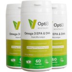 Vegetology Opti3. Omega 3 EPA & DHA s Vitamínem D 60 kapslí – Hledejceny.cz