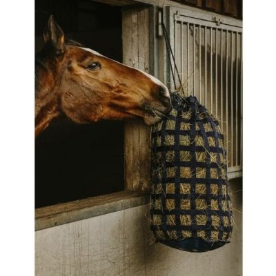 HIPPOTONIC Síť na seno popruhová tmavě modrá – Hledejceny.cz