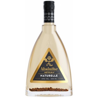 Metelka Absinthe Naturelle 60% 0,5 l (holá láhev) – Zboží Mobilmania