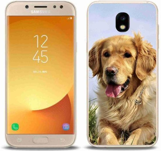 Pouzdro mmCase Gelové Samsung Galaxy J5 (2017) - zlatý retrívr