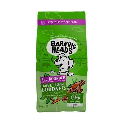 BARKING HEADS All Hounder Bowl Lickin Good Lamb 12kg