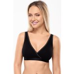 Mitex kojicí podprsenka Lilly Black nevyztužená černá – Zboží Dáma