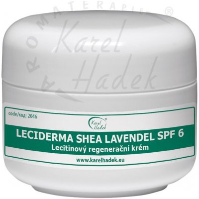 Karel Hadek Leciderma Shea Lavendel SPF6 regenerační krém 50 ml – Zboží Mobilmania