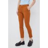 Dámské klasické kalhoty United Colors of Benetton dámské jednoduché medium waist 4GD7558S3.97D hnědé