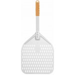 Hendi Lopatka na pizzu s perforací a krátkou rukojetí, čtvercová, HENDI, 300x660mm – Zboží Mobilmania