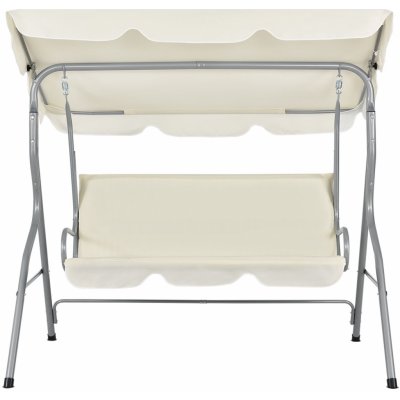 Juskys Zahradní houpačka Cecina béžová – Zboží Dáma