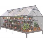 BestBerg se základnou SH-9 9 m² 480 x 182 x 208 cm stříbrná – Hledejceny.cz