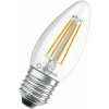 Žárovka Osram Ledvance LED CLASSIC B 40 P 4W 827 FIL CL E27