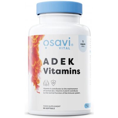 Osavi ADEK Vitamins 90 softgel kapslí – Hledejceny.cz