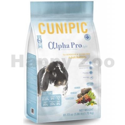 Cunipic Alpha Pro Rabbit Light Sensitive 1,75 kg – Zboží Mobilmania