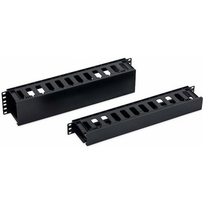 Vyvazovací panel Triton 1U 19" Vyvazovací panel, 19", 1U, plastový, RAL9005 RAB-VP-X30-A1 – Hledejceny.cz