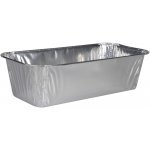 ABENA - Hliníková miska / vanička ALU 25 x 12,2 x 7cm, zapékací hranatá 1500 ml (100 ks) – Hledejceny.cz