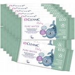 Cleanic Pure Water Vlhčené ubrousky bez vůně 50 ks – Hledejceny.cz