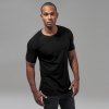 Pánské Tričko Urban Classics Pleat Raglan Tee black