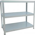 Regál DRUMY 900 x 600 x 400 mm 3 police – Zboží Dáma