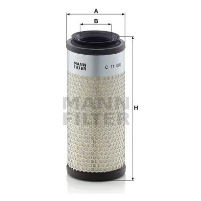 MANN FILTER Vzduchový filtr C 11 003 – Hledejceny.cz