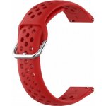 BStrap Silicone Dots řemínek na Huawei Watch GT2 42mm, red SSG013C0607