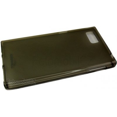 Pouzdro Kisswill TPU transparentní černé pouzdro pro Lenovo Vibe Z2 Pro