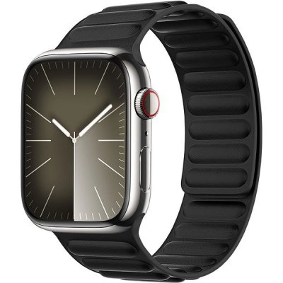 Eternico Magnetic Loop for Apple Watch 42mm / 44mm / 45mm / Ultra 49mm Solid Black AET-AWML-SoBl42 – Hledejceny.cz