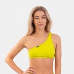 Nebbia Bandeau bikiny na jedno rameno vrchní díl zelená – Sleviste.cz