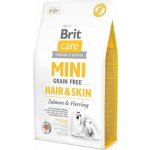 Brit Care Mini Grain-free Hair & Skin Salmon & Herring 7 kg – Zboží Mobilmania
