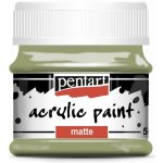 Hobby Pentart akrylová barva Matte 50 ml zelená zemitá – Hledejceny.cz