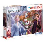 Clementoni Maxi Super Color Frozen Ledové království 104 dílků – Hledejceny.cz