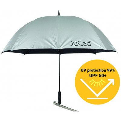 JuCad umbrella Automatic UV stříbrná – Zboží Dáma