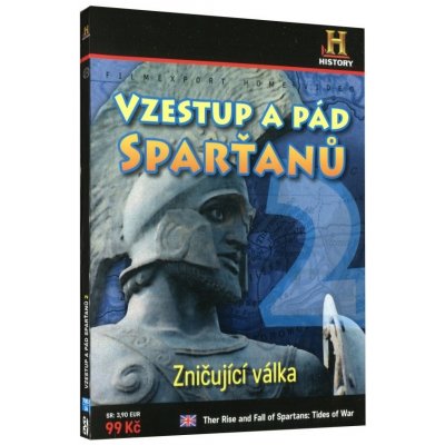 Vzestup a pád Sparťanů 2. - Zničující válka digipack DVD