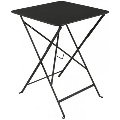 Fermob Bistro 57 x 57 cm Černý kovový skládací stůl – Hledejceny.cz