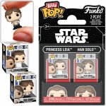 Funko Bitty Pop! 2 Pack Star Wars Princess Leia / Han Solo – Sleviste.cz