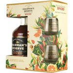 Chairman's Reserve Spiced 40% 0,7 l (dárkové balení 2 skleničky) – Hledejceny.cz