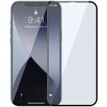Baseus 2x tvrzené s rámem 0,3 mm Anti Blue Light na celý displej iPhone 12 Pro Max černé (SGAPIPH67N-KB01) 6953156228894 – Zboží Živě