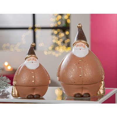 Gilde Dekorativní Santa Claus Ecosol, 16 cm – Hledejceny.cz