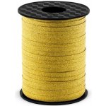 Vázací stuha na balónky zlatá holografická 225m – Zboží Dáma