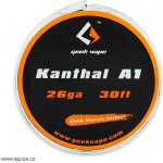 GeekVape Kanthal A1 odporový drát 0,4mm 26GA 10m – Zbozi.Blesk.cz