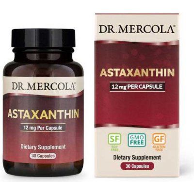 Dr. Mercola Astaxanthin 12 mg 30 kapslí